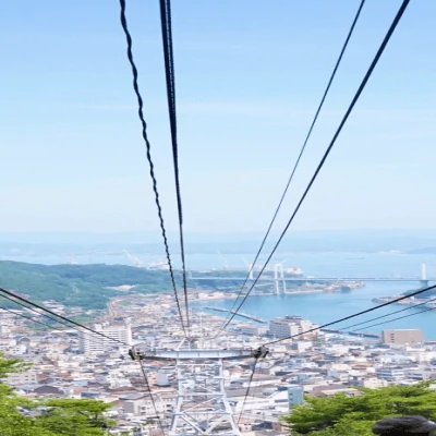 写真:ロープウェイ